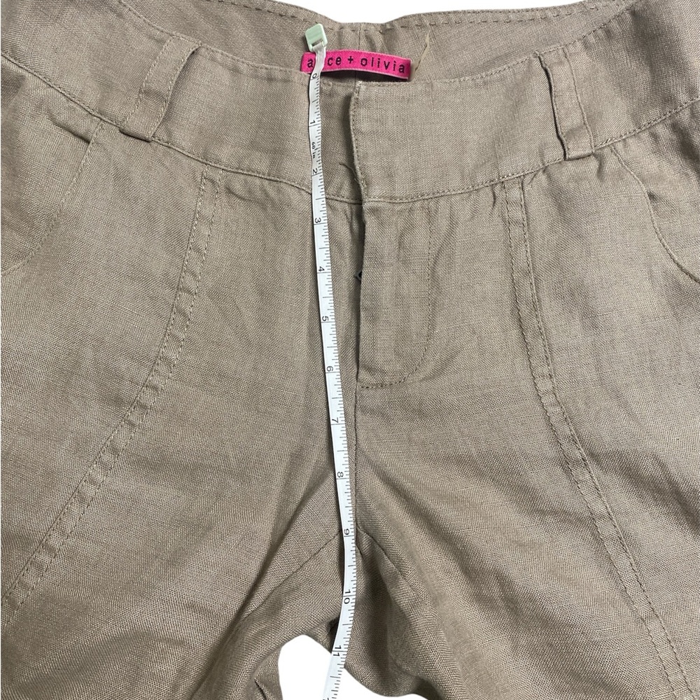 Alice + Olivia Wide Leg Cargo Pants - Picture 4 of 8